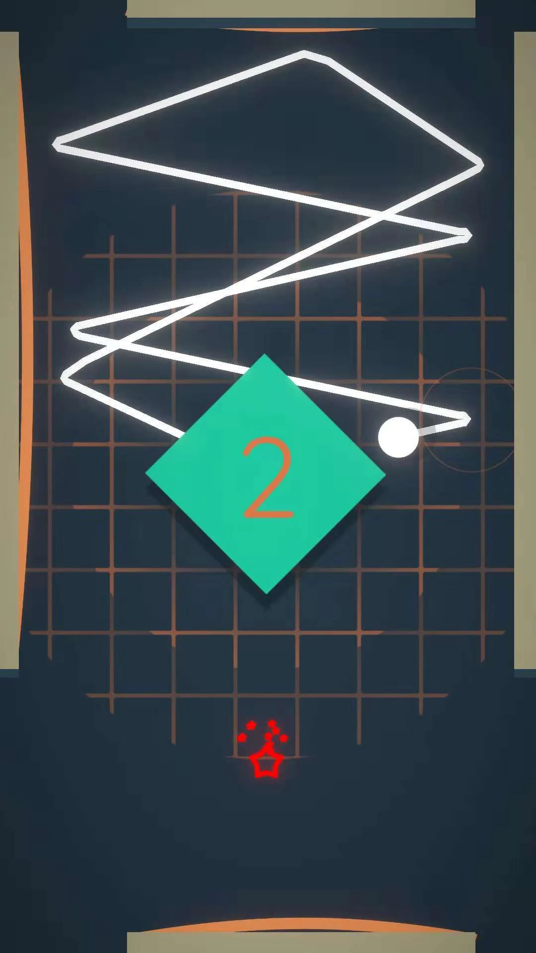 Palm Pong screenshot